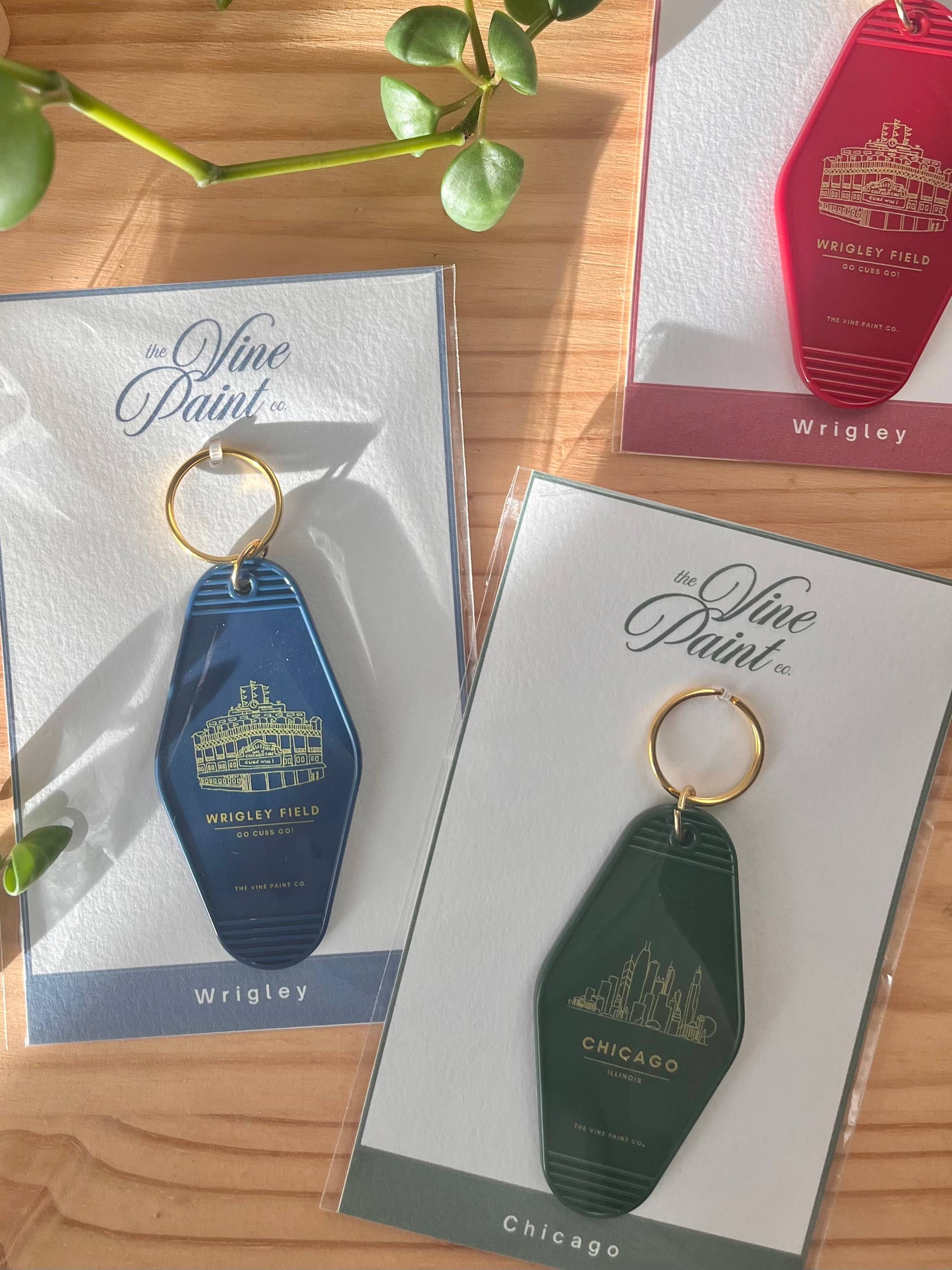 The Vine Paint Co – wholesale Keychain – Unisex – Chicago Keychain5