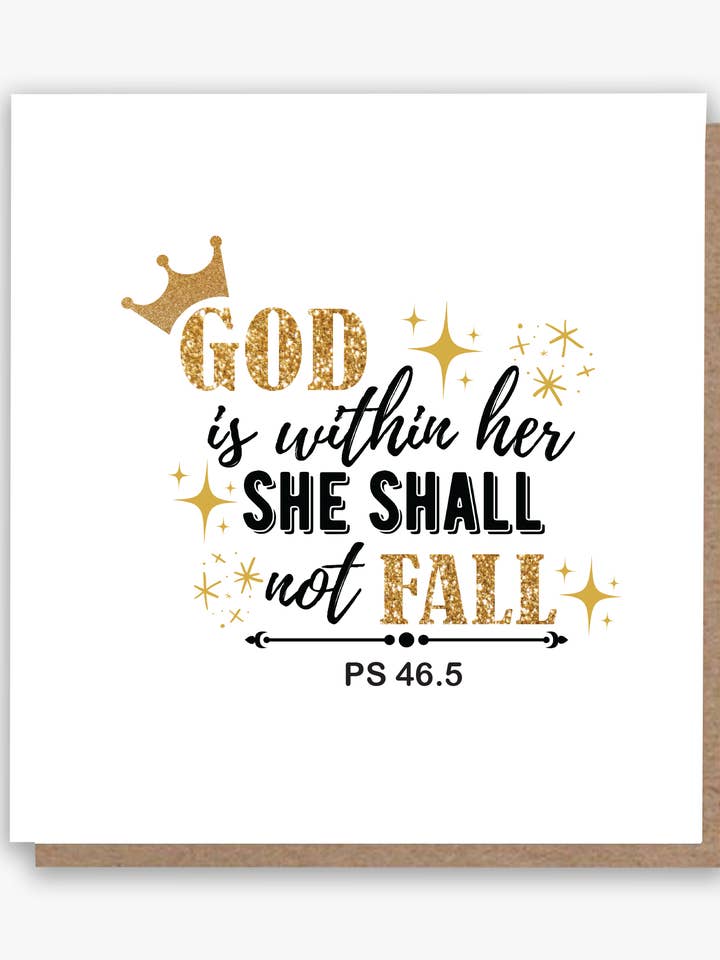 Gud finns inom hennes kort! för wholesale av All Shades
