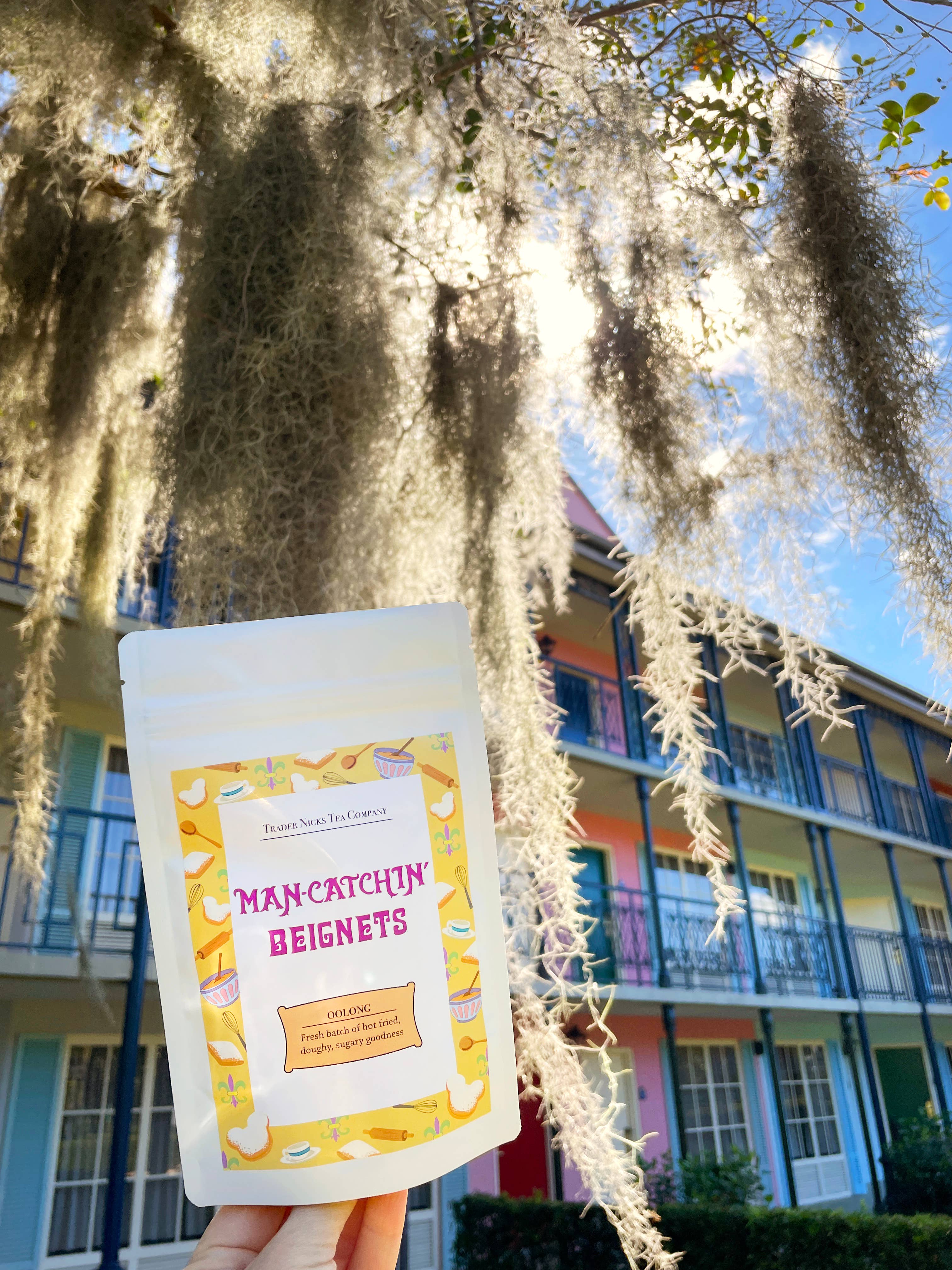 Trader Nicks Tea Company - Wholesale Loose Tea - Man-Catchin’ Beignets Oolong Tea2