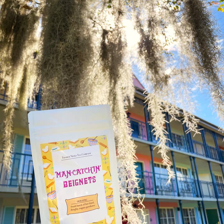 Trader Nicks Tea Company - Wholesale Loose Tea - Man-Catchin’ Beignets Oolong Tea2