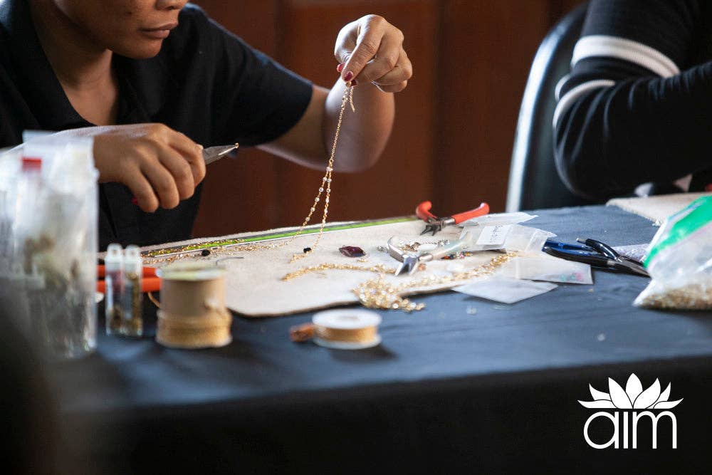 Moxie Collective (formerly Atonement Design) - Vendita all'ingrosso Orecchini pendenti - Orecchini esagonali verdi9