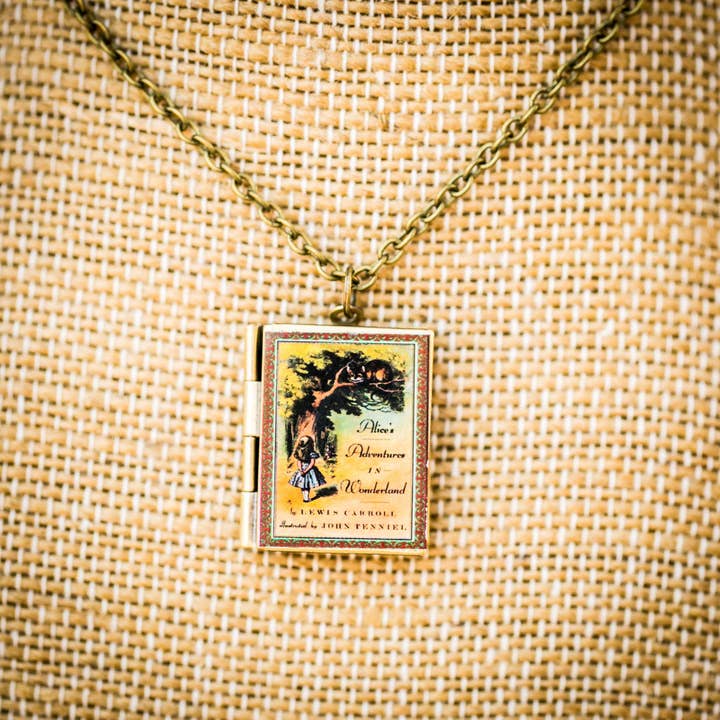 Adorned by Aisha - Wholesale Locket Necklace - Book Locket Necklace8