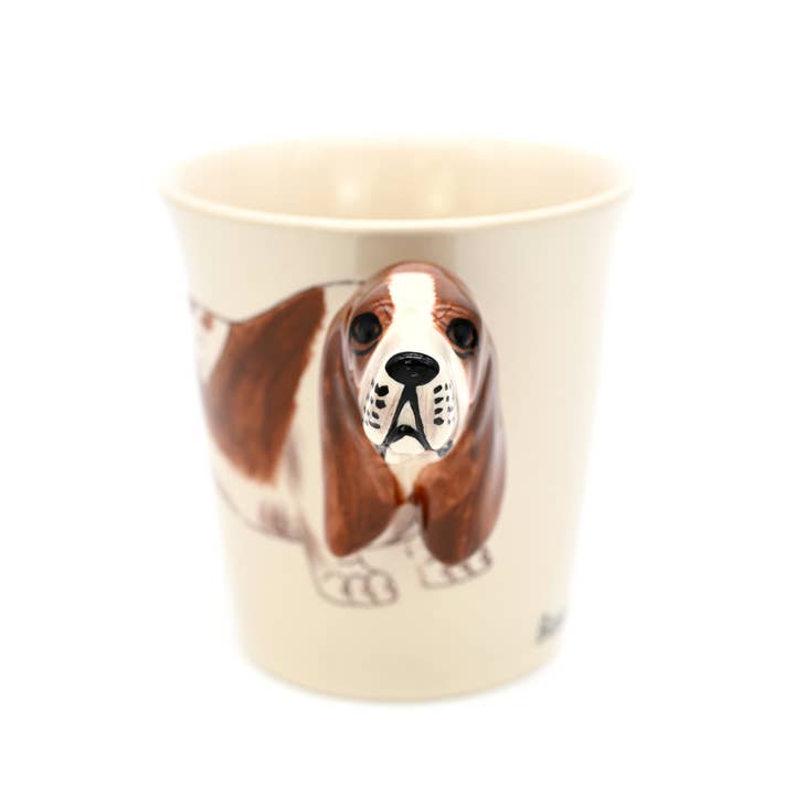 Art Floral Trading LLC - Wholesale Coffee Mug - MUG53 Basset Hound mug 10 oz