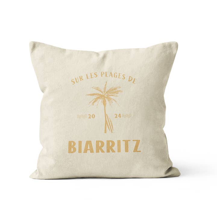 Coast and Valley - Wholesale Chair Cushion - Customizable Beach Pillow 40x40cm - On the Beaches2