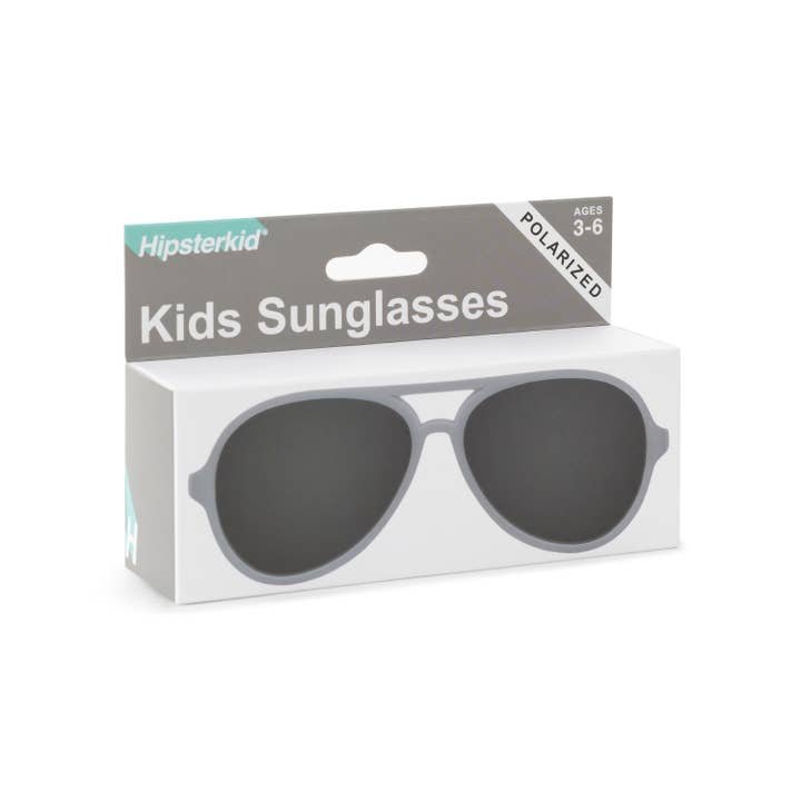 Hipsterkid - Wholesale Sunglasses - Kids - Baby & Kids Sunglasses – Polarized, UV Protective | Grey