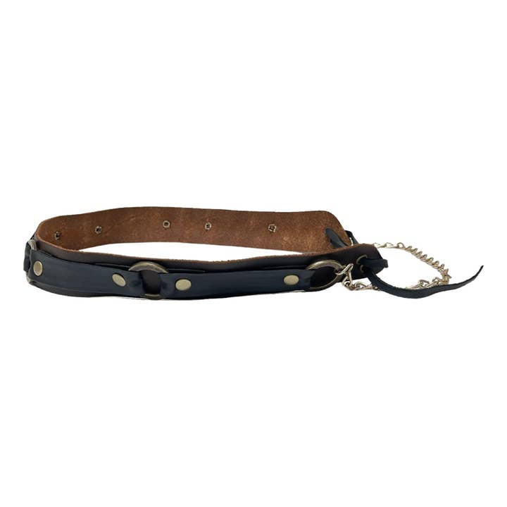 American Hat Makers - Wholesale Bandana - Unisex - Genuine Leather Hat Band - Style SR2