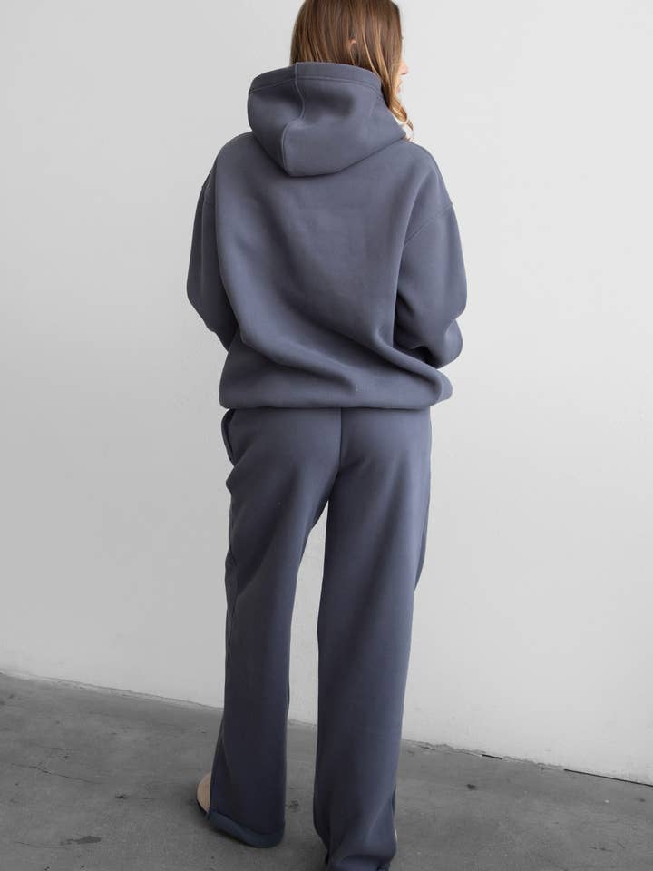 TICTOC - Wholesale Lounge Sweatpants/Joggers - Women's - LANI Cloud Fleece Wide Leg Sweatpants Stretch Waist & Pocket29