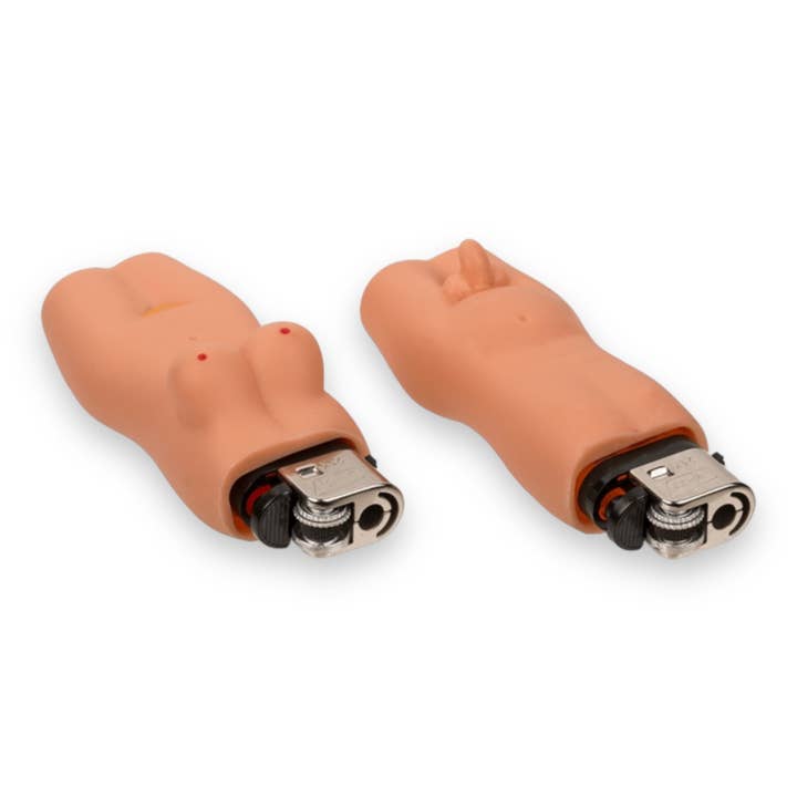 Kinky Pleasure - Vente Briquets - Kinky Pleasure - KP021 - Étui pour briquet en forme de corps sexy homme ou femme - 3 couleurs15