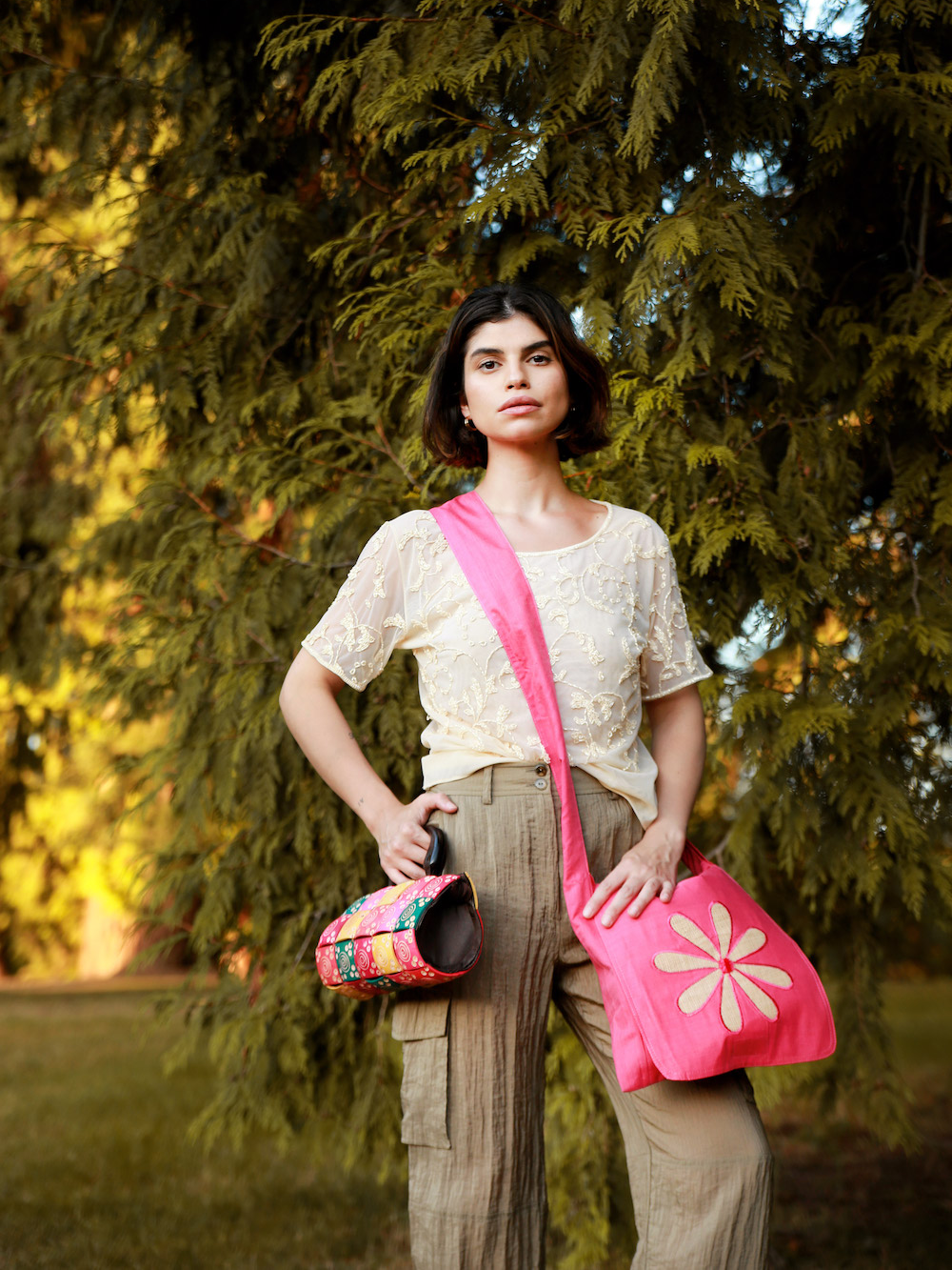Fort the Label (previously Folk Fortune) - Wholesale Beach Bag - Rainbow Carved Coconut Beach Bag, coconut bag, coconut purse3