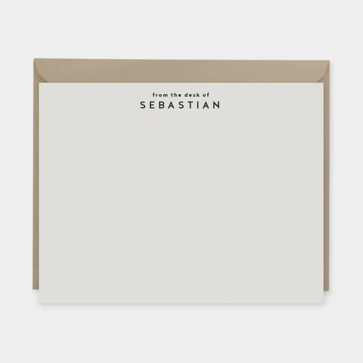 Cartes de notes personnalisées élégantes VII, pour la vente par The Design Craft