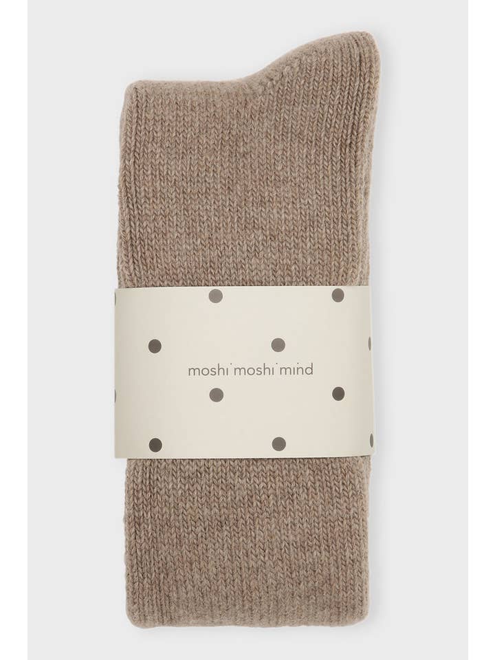 polar socks - taupe for wholesale on Faire