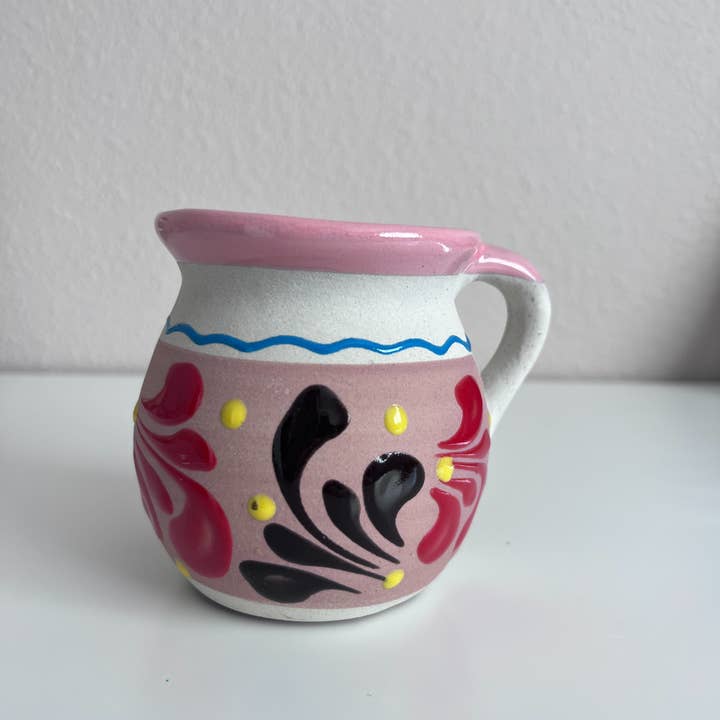 Doña Cata Art – Engroshandel Kaffekrus – JARRITOS mexicanske krus, ler kop, Håndlavet keramik kaffe te