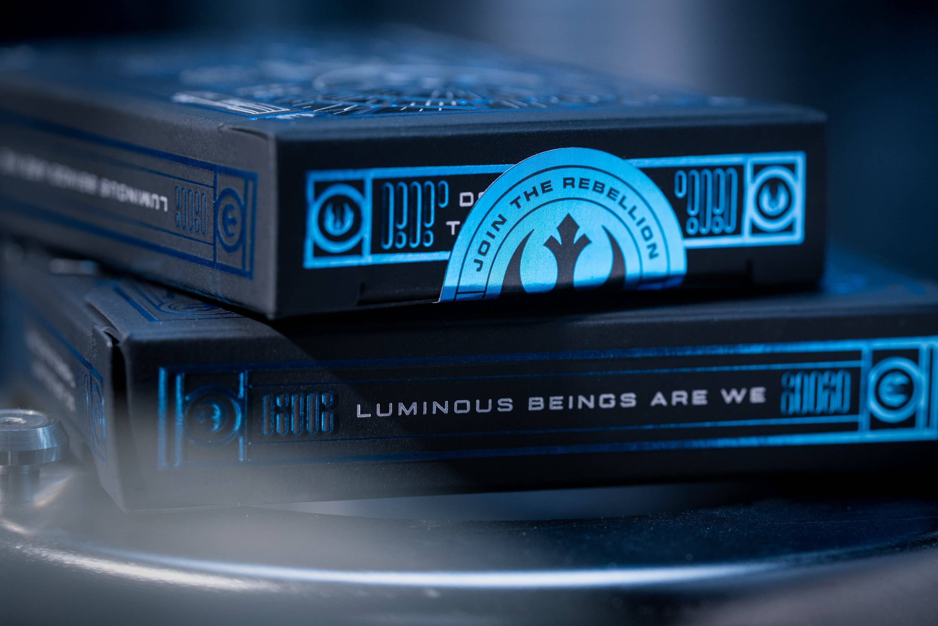 Cardshouse – wholesale Spelkort – Star Wars Light Side-kort (Blå) från Theory115