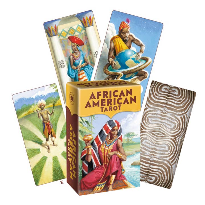 Cardshouse - Wholesale Tarot Cards - African American Mini Tarot Cards Lo Scarabeo