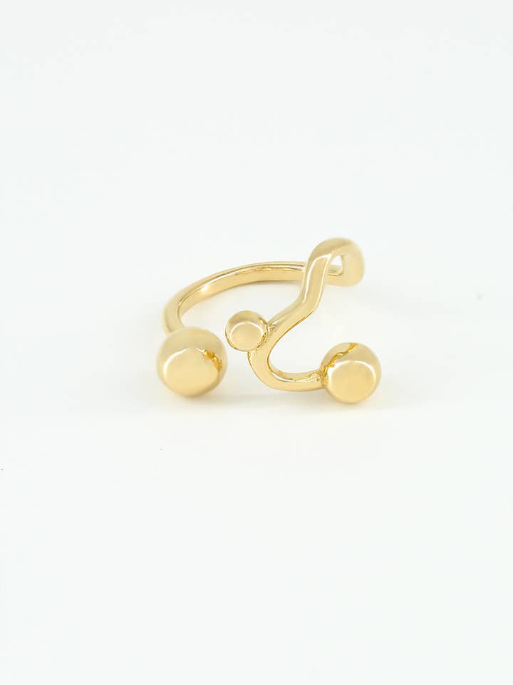 424AQ111 stainless steel ring for wholesale by BYREN | ÉLINE L'ATELIER