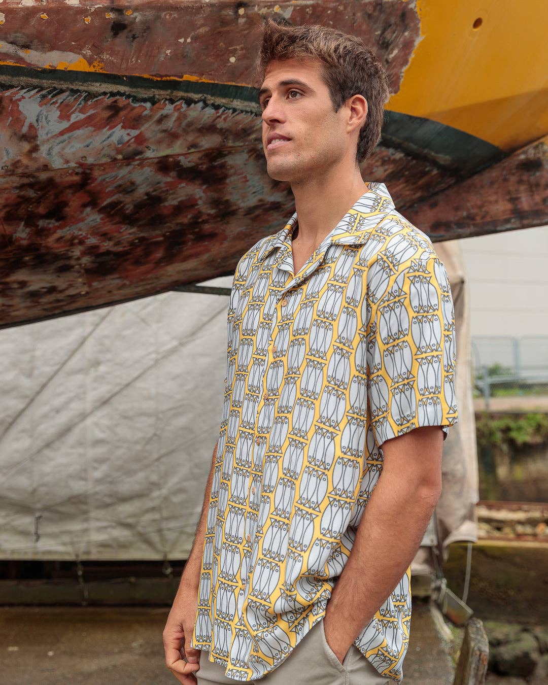 Galoha - Wholesale Button Down Shirt - Men's - XOUBA - Galoha Bowling Shirt6