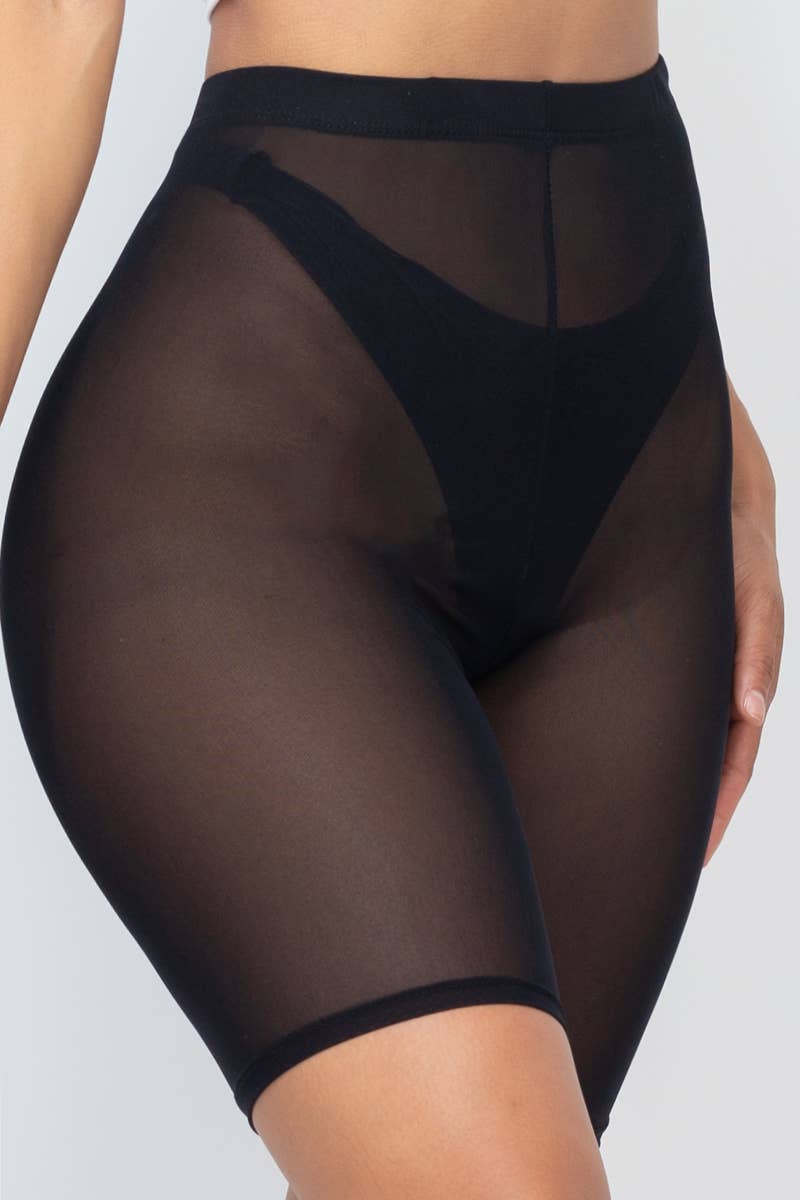 CAPELLA APPAREL - Wholesale Athletic Shorts - Women's - Mesh Biker Shorts4