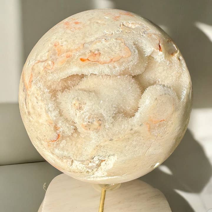 Druzy Calcite Spheres for wholesale by Spiritual and Aligned