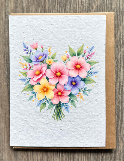 The Flora Page - Wholesale Everyday Greeting Card - Floral Everyday Card0