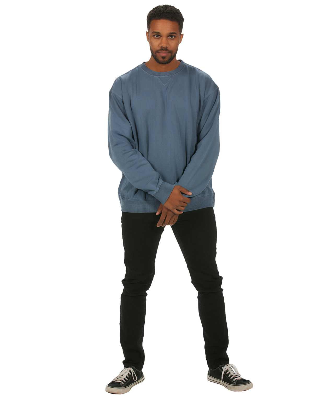 U.S. Apparel - Wholesale Sweatshirt - Women's - Unisex Garment Dyed Fleece Crew14