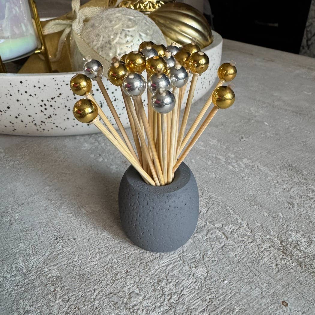 CJ Gift Goddess - Wholesale Cocktail Pick - 4" Cocktail Skewers and/or Appetizer Picks, 25pk10