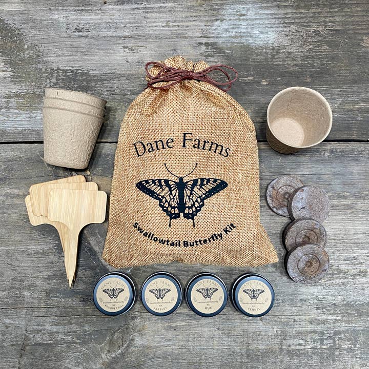 Swallowtail Butterfly Hodplant Seed Garden Kit voor wholesale door Dane Flower Farm