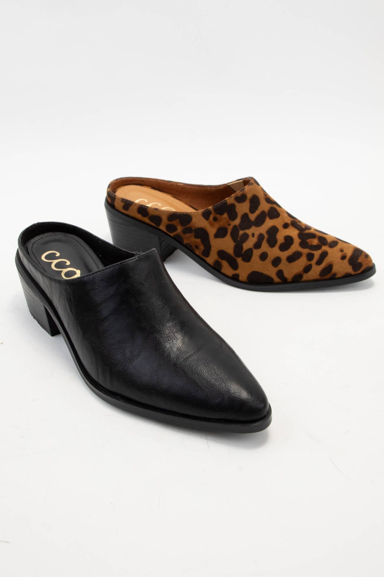 CCOCCI - Wholesale Mules - Women's - CCOCCI MINI PACK | GINA POINTED-TOE BLOCK HEEL MULE7