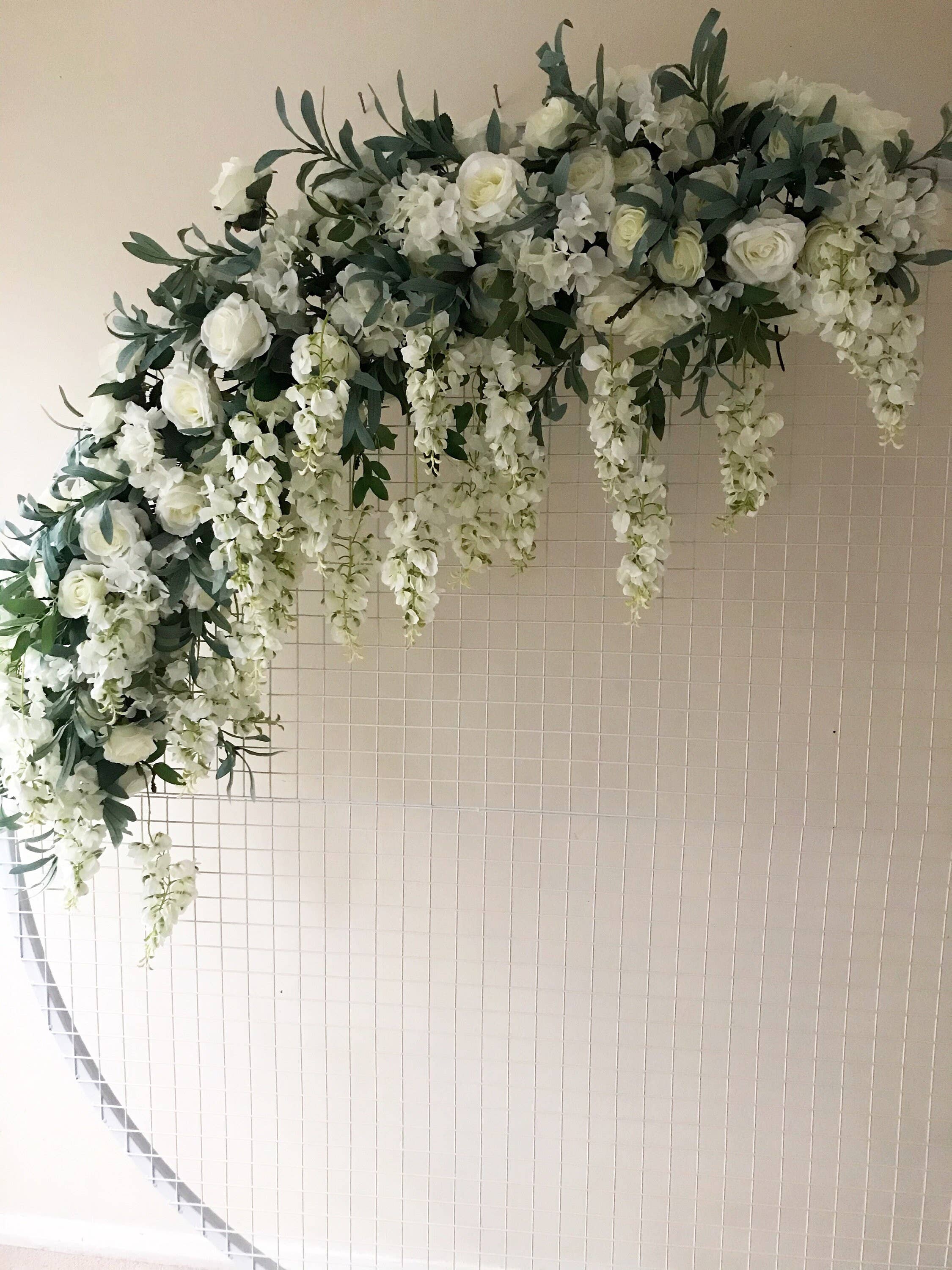 IVY CRUZ - Wholesale Bunting/Garland - Flower Garland, Flower Swag, Floral Garland, Wisteria Flower6