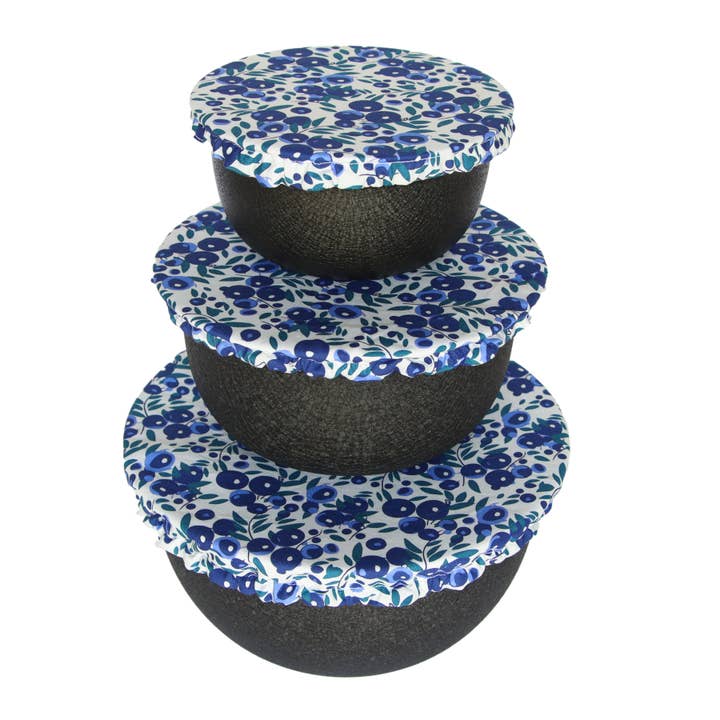 Bowl Covers - Set Blueberry for wholesale by Colibri Canada