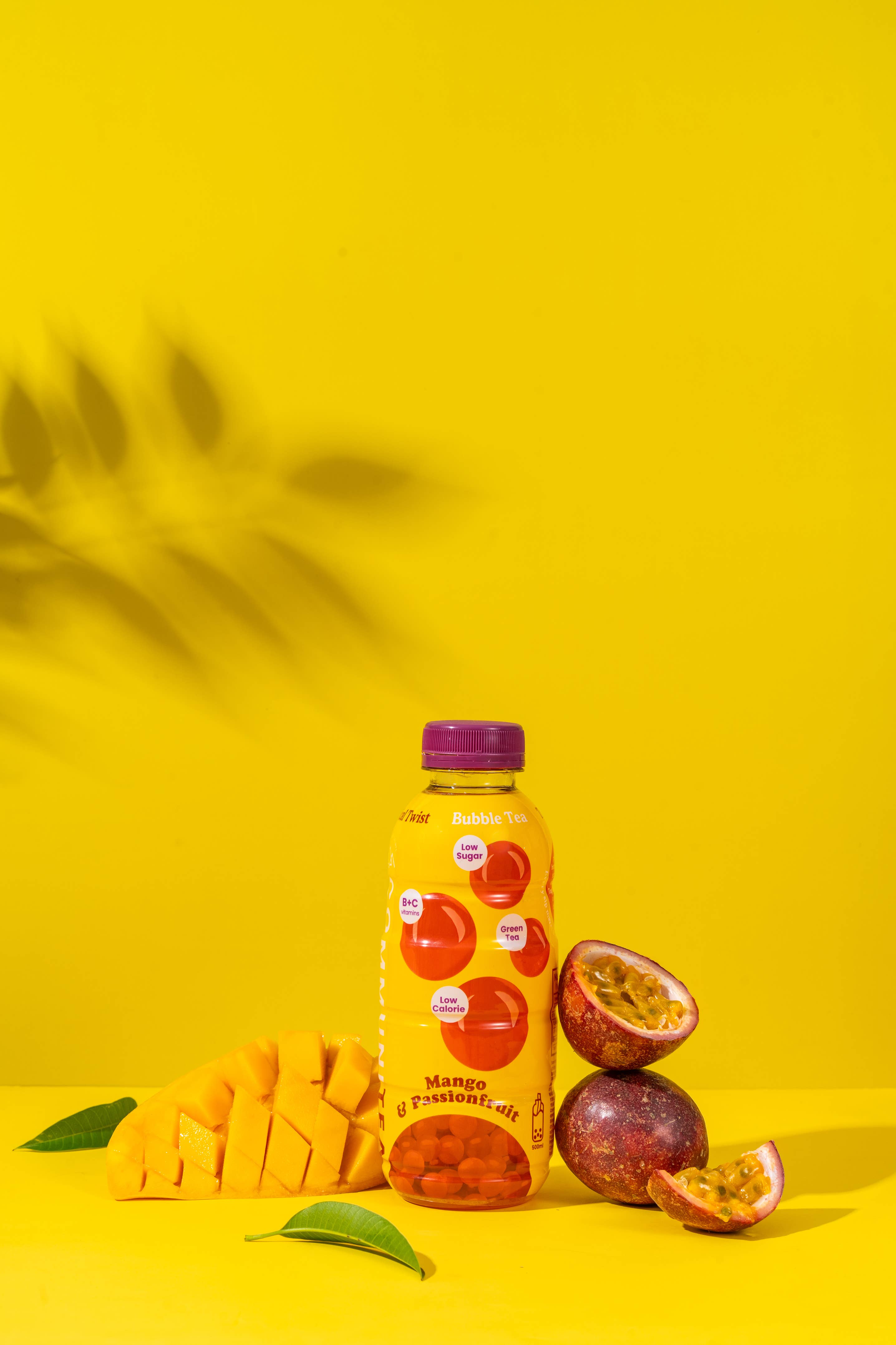 Tempo Tea Bar – wholesale Iced tea – Tropical Twist - Mango & Passionfruit with Popping Boba