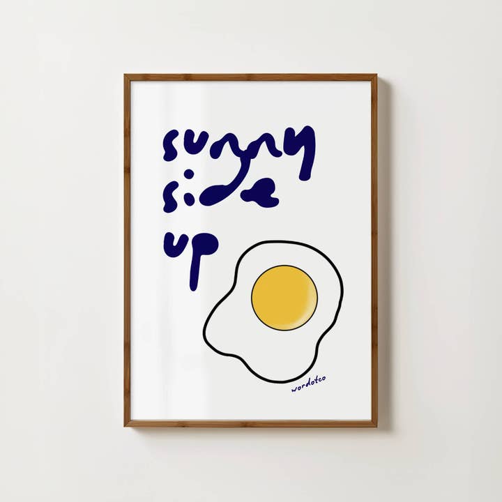 SUNNY SIDE UP TRYCK för wholesale av Wordotco