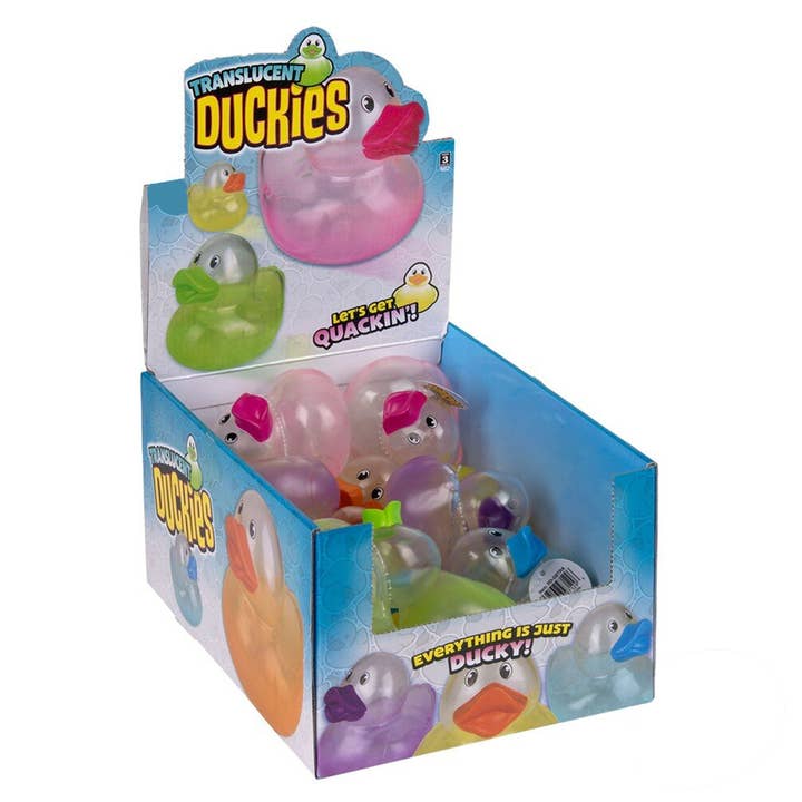 JSBlueRidge Toys - Wholesale Bath Toy - Baby - Transparent Easter Rubber Duck Kids Toy- Assorted3
