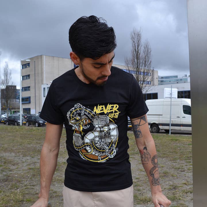 Never rest Unisex T-shirt for wholesale by Exxtrawod