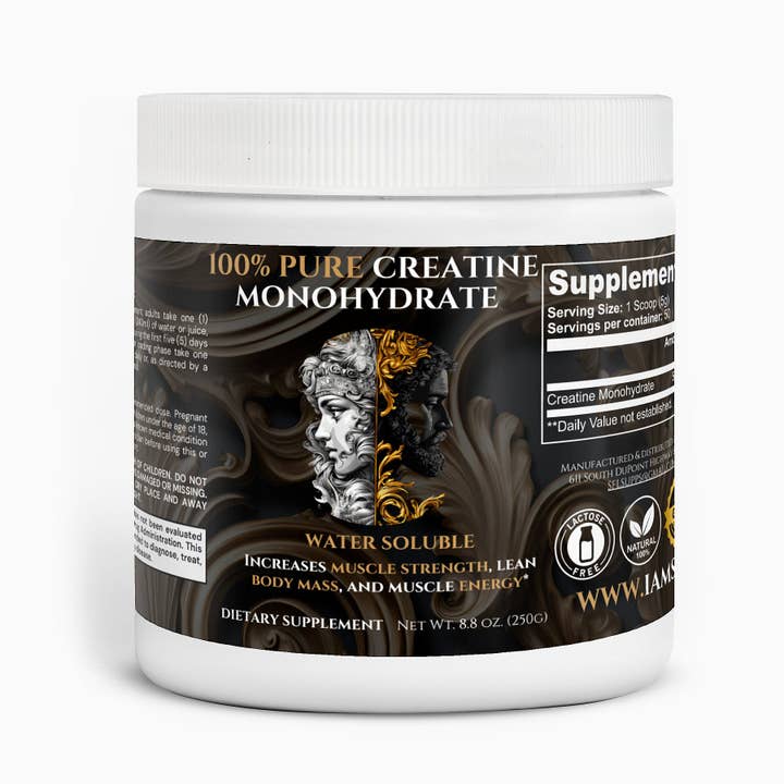 Stronger For Longer - Wholesale Protein/Superfood Powder - 100% Pure & Natural Creatine Monohydrate (Water Soluble)