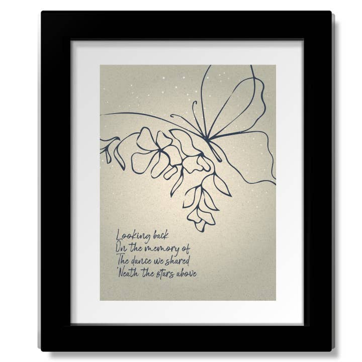 The Dance by Garth Brooks - Pop Country Love Song for wholesale by Song Lyrics Art