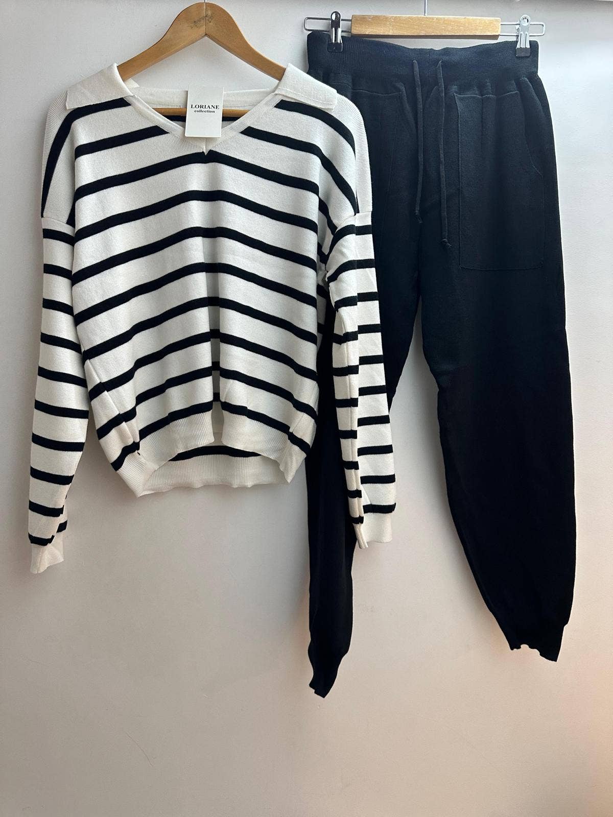LORIANE - Vente Ensemble haut et pantalon (PAS d'intérieur) - Femme - 7158 Ensemble pull et pantalon0