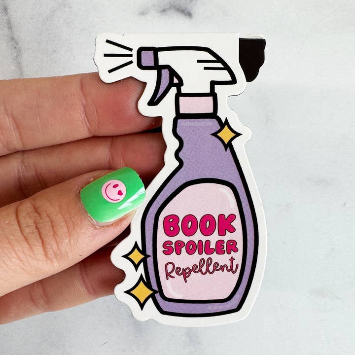 Book Spoiler Repellent Magnetic Bookmark for wholesale by Pepper Pop