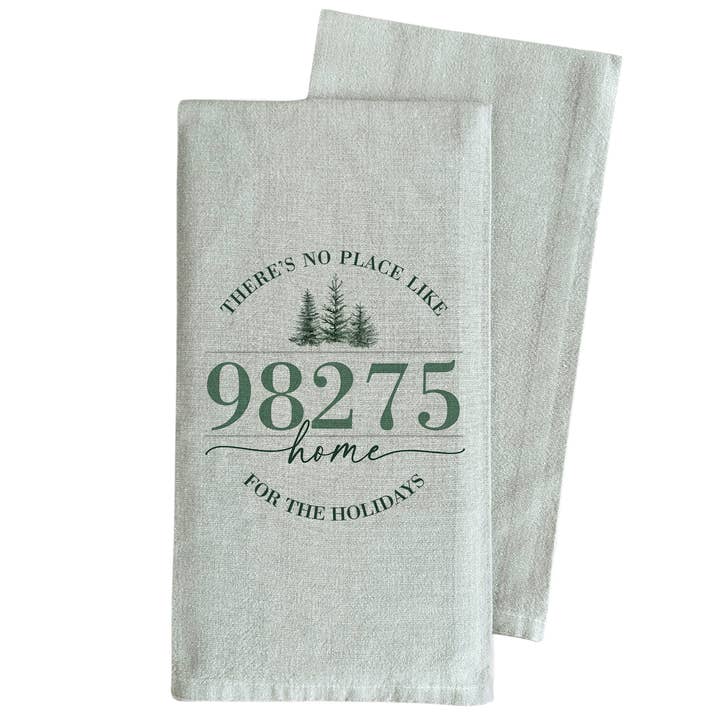 Porter Lane Home - Wholesale Tea Towel - Custom Home for the holidays Tea Towel3