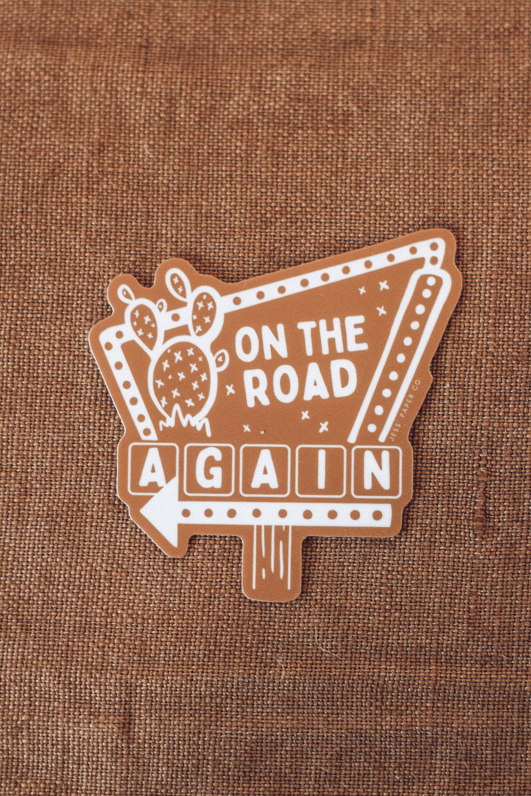Jess' Paper Co. - Wholesale Sticker - Retro Roadtrip Sticker3