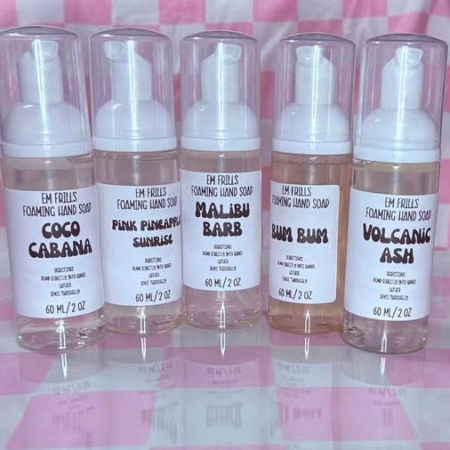Foaming Hand Soap for wholesale by EM Frills