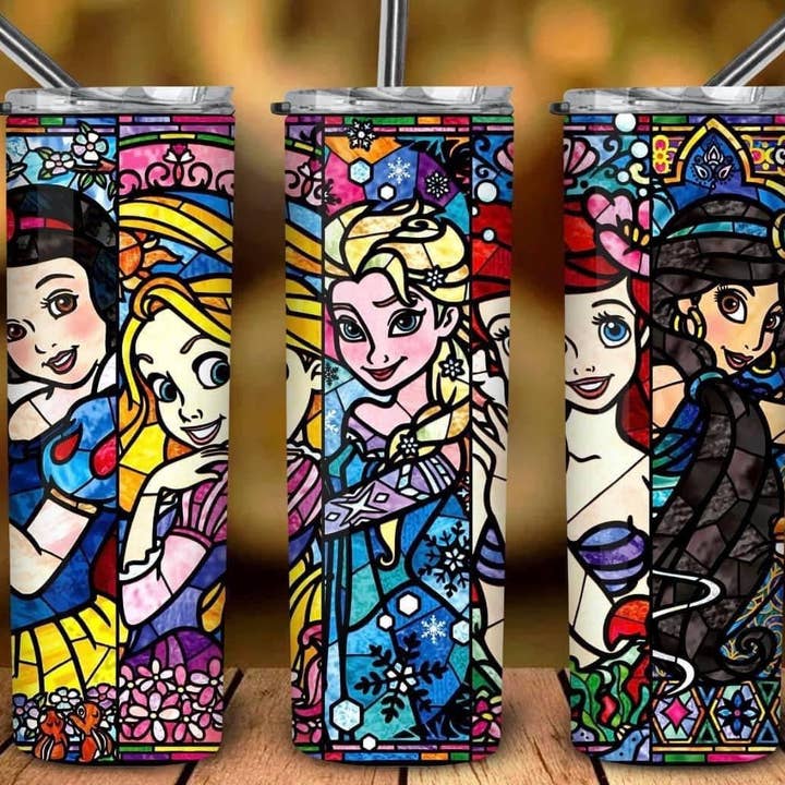 Stained Glass Group Tumbler for wholesale by Smile Graphics and Design