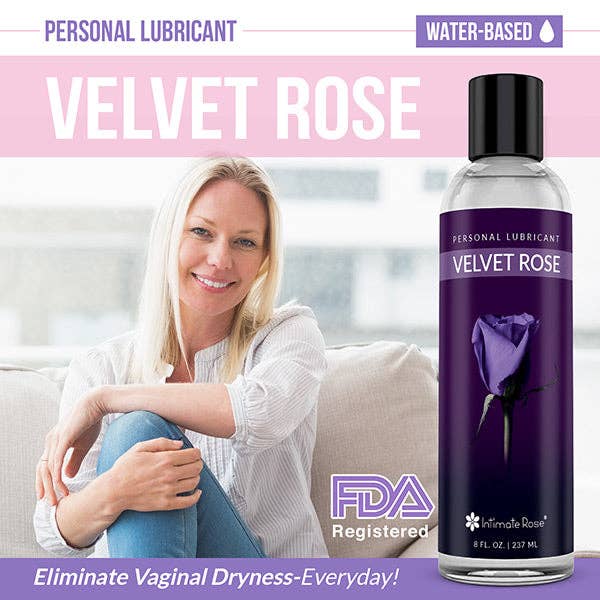 Intimate Rose - Wholesale Personal Lubricant - Velvet Rose Water Based Personal Lubricant