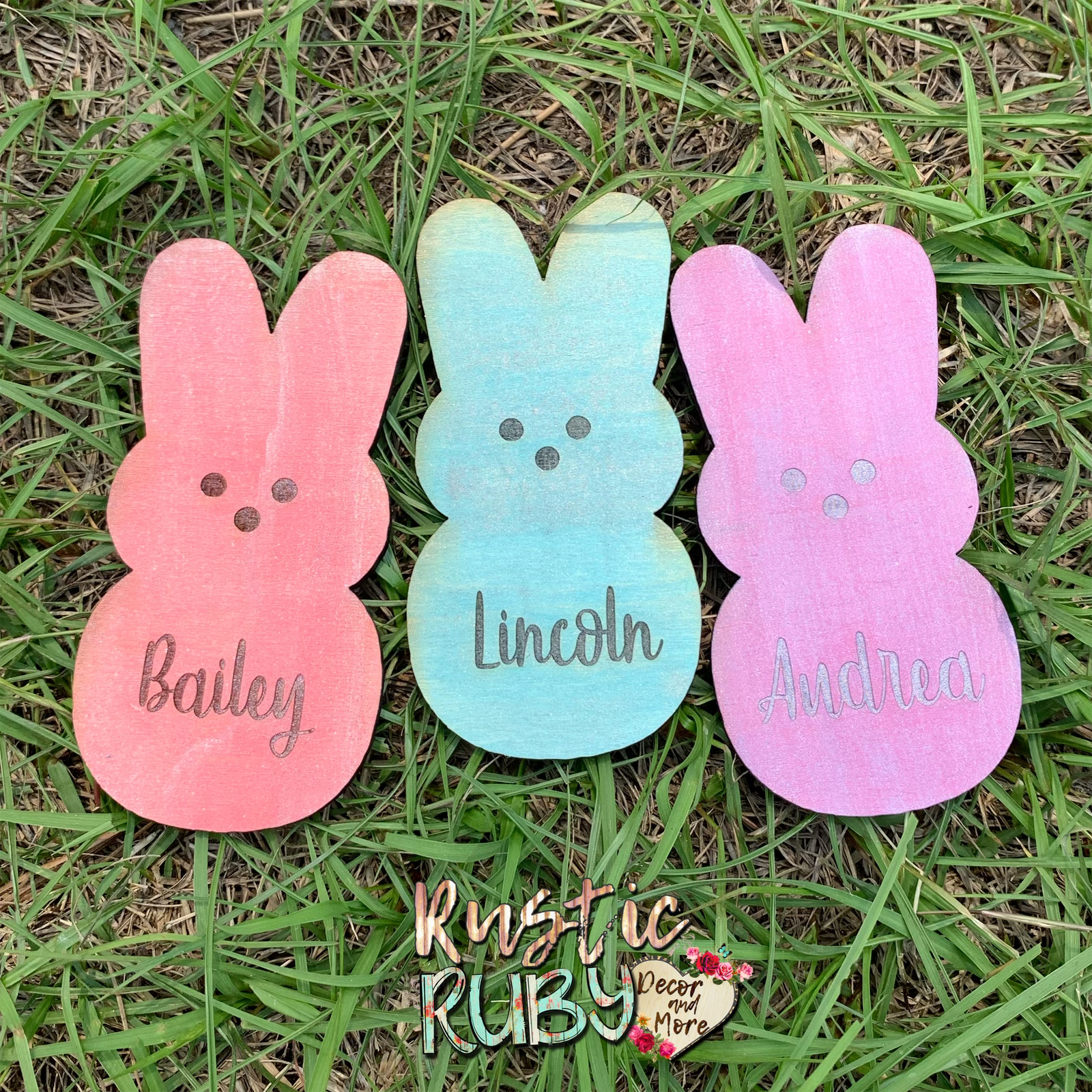 Rustic Ruby Decor and More LLC - Wholesale Decorative Tray - Easter Tier Tray Set2