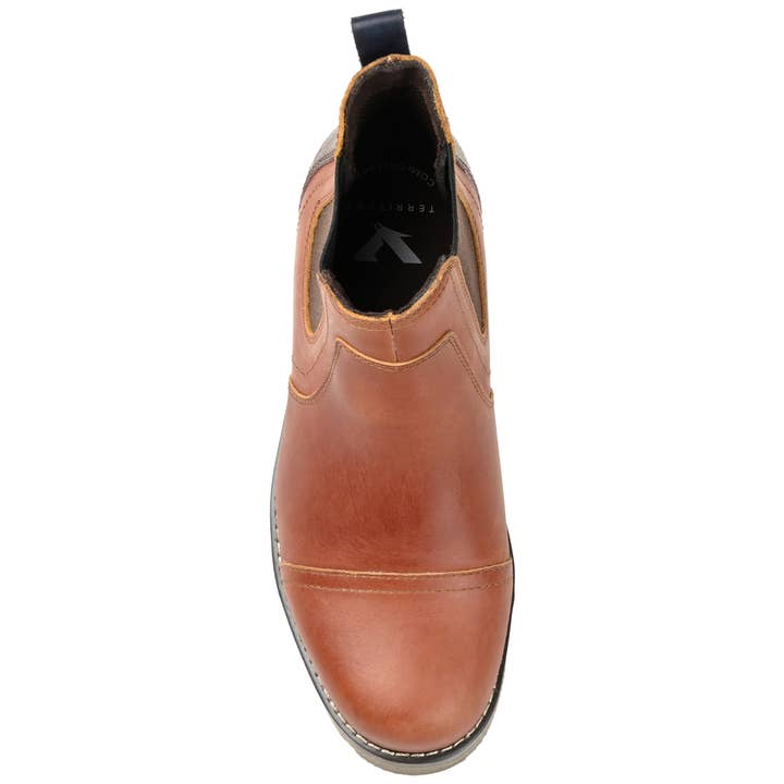 VANCE - Wholesale Chelsea Boots - Men's - Territory Holloway Cap Toe Chelsea Boot