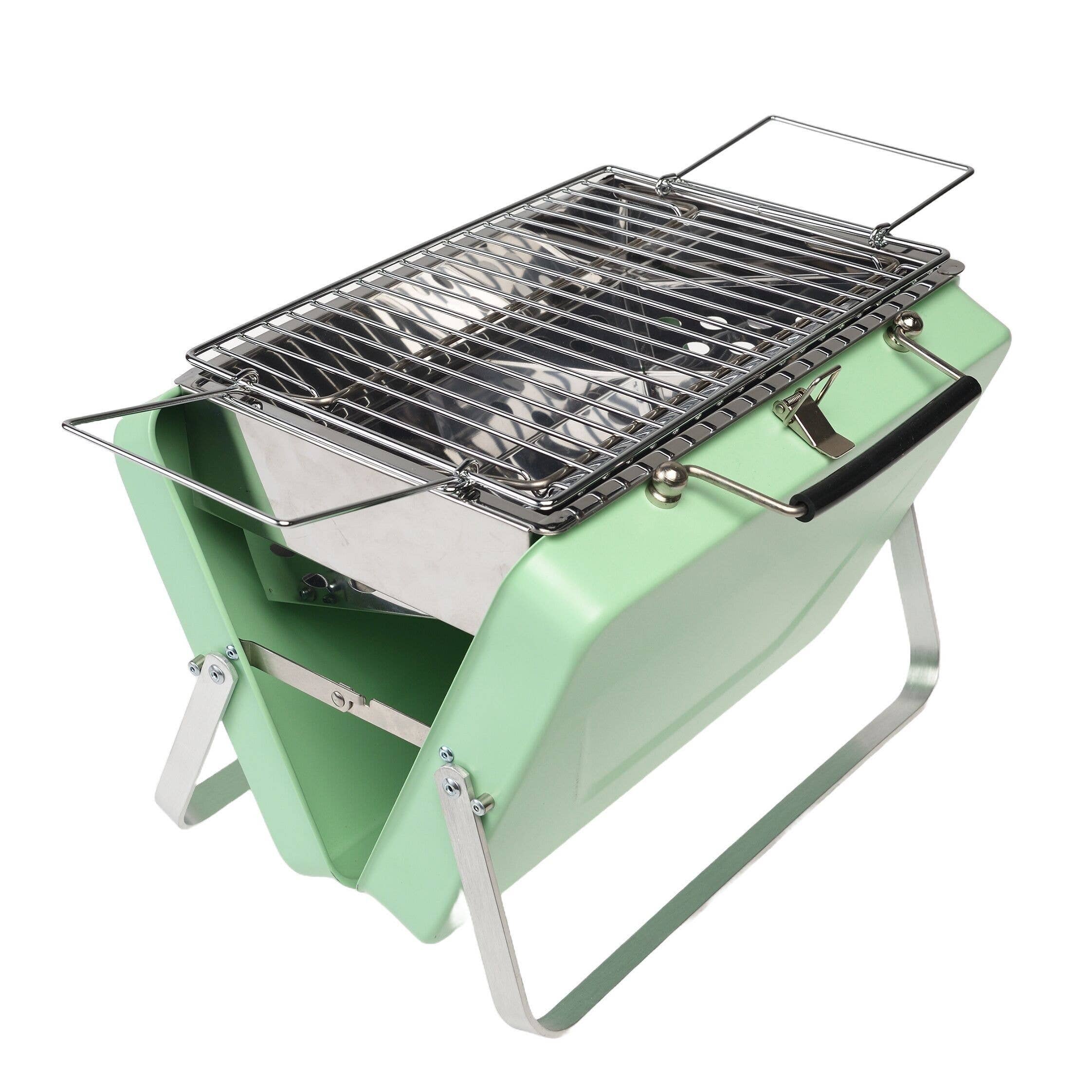 Rex B2B - UK - Vente Housses pour barbecue - Barbecue Valise Portable - Pistache4