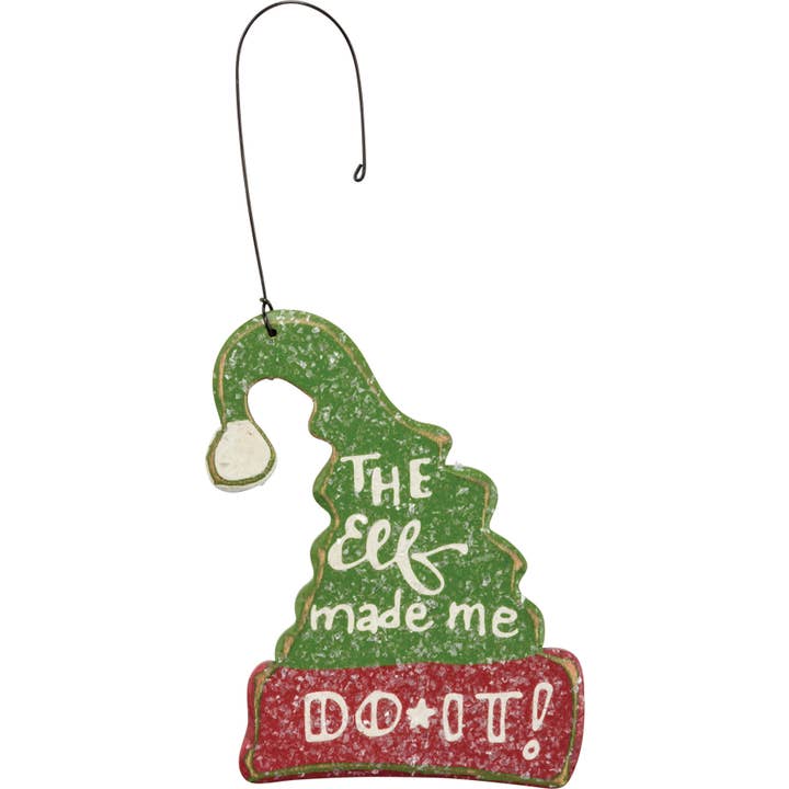 Primitives by Kathy - Wholesale Ornament - The Elf Ornament