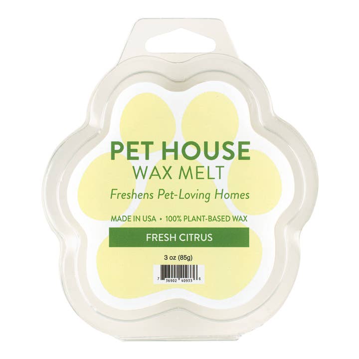 Pet House by One Fur All - Wholesale Wax Melt - Fresh Citrus Wax Melt 3 oz