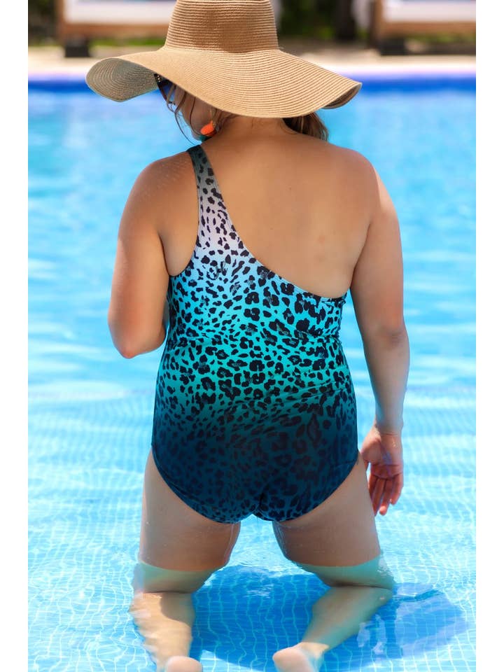 Tahiti Travels Turquoise Swimsuit for wholesale on Faire19