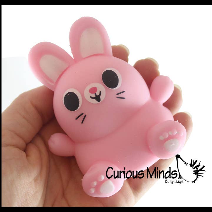 Curious Minds Toys – wholesale Squishy toy – Kids & Baby – 1 Easter Themed Creamy Doh Filled Squeeze Stress Balls - Chi6