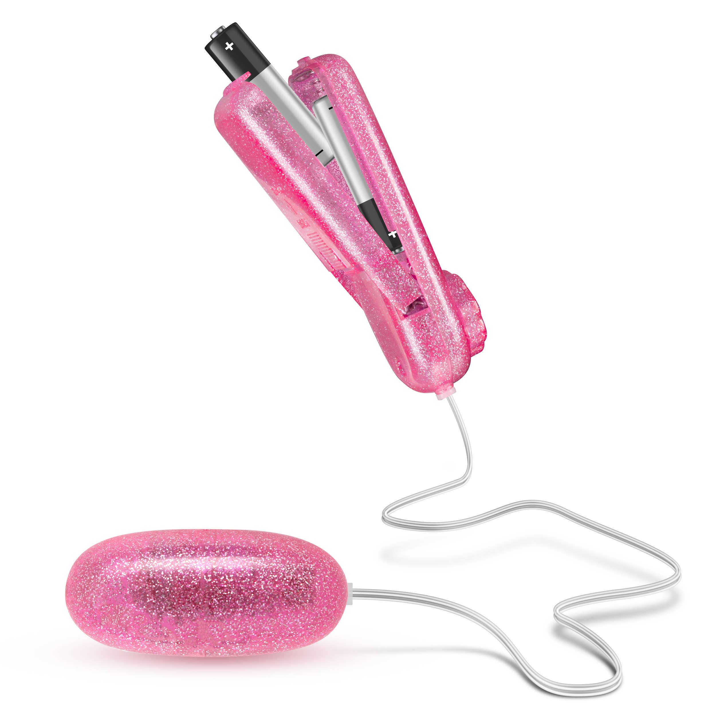Blush - Wholesale Sex Toy - B Yours - Glitter Power Bullet - Pink4